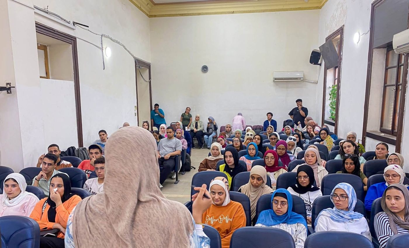 A full lecture session